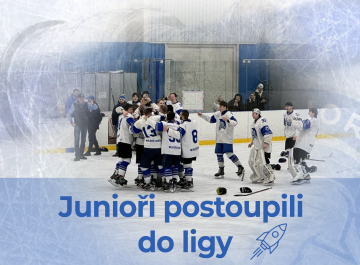 Fantastičtí junioři postoupili do ligy!!!